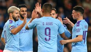 Platz 5: Manchester City - 1. Platz in Gruppe C (14 Punkte, 16:4 Tore) - Mögliche Gegner: Real Madrid, Atalanta Bergamo, Atletico Madrid, SSC Neapel, Borussia Dortmund, Olympique Lyon.