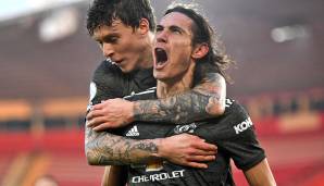 Edinson Cavani traf am Wochenende doppelt gegen Southampton.