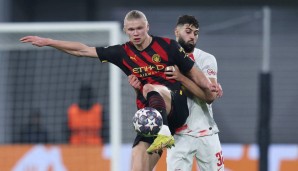 Das Hinspiel zwischen RB Leipzig und Manchester City endete 1:1.