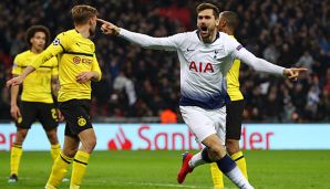 Dortmund hat bei Tottenham verloren.