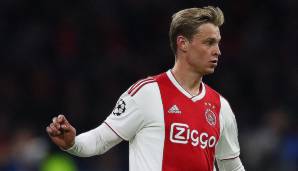 FRENKIE DE JONG: Spielte wie die meisten seiner Kollegen eine bärkenstarke erste Hälfte, glänzte mit einer Zweikampf- und Passquote von jeweils 100 Prozent. Konnte sich danach aber kaum gegen die Angriffe der Spurs wehren und ging mit unter. Note: 3,5.