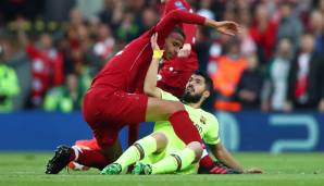 Luis Suarez: "F*** off, Suarez" hallte es immer wieder von den Rängen, weil Suarez weniger durch gutes, als durch sein üblich dreckiges Spiel auffiel. Ein Torschuss in Halbzeit zwei, viel mehr kam vom Ex-Liverpool-Star nicht. Note: 5.