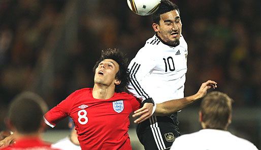 Ilkay Gündogan (r.) kam bisher zwei Mal für die deutsche U 21 zum Einsatz