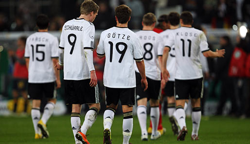 Andre Schürrle (l.) stand gegen Australien in der Startformation, Mario Götze kam als Joker