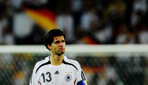 Michael Ballack: 98 Länderspiele für Deutschland, 42 Tore - keine Titel