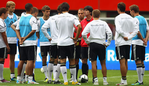 Joachim Löw und Co. wollen gegen die Türkei und Belgien gewinnen