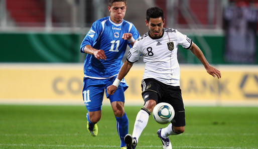 Ilkay Gündogan von Borussia Dortmund könnte gegen Belgien zu seinem Länderspieldebüt kommen