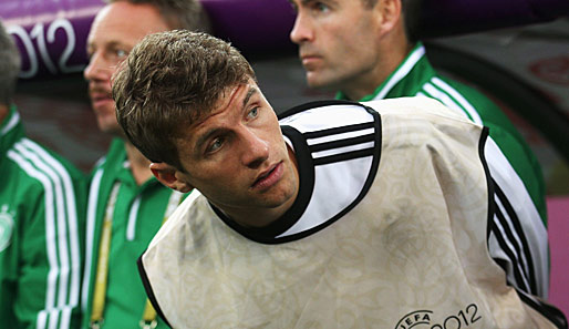 Thomas Müller stand im Viertelfinale gegen Griechenland nicht in der Startelf