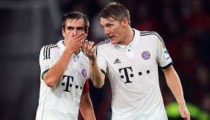 Kollegen in DFB-Team und Verein: Philipp Lahm und Bastian Schweinsteiger