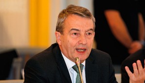 Wolfgang Niersbach blickt optimistisch in die Zukunft