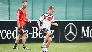 Philipp Lahm muss weiterhin individuell trainieren