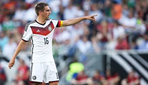 Philipp Lahm gibt als Kapitän die Richtung - von welcher Position wird sich zeigen