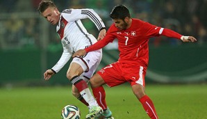 Yannick Gerhardt (l.) brachte das deutsche Team schon früh in Führung