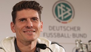 Mario Gomez freut sich auf sein Comeback gegen Frankreich