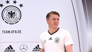 Bastian Schweinsteiger hatte sich im März einen Innenbandriss zugezogen