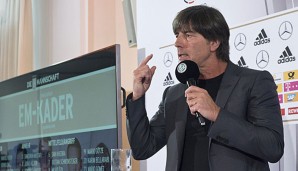 Joachim Löw stellte am Dienstag seinen Kader vor