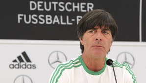 Joachim Löw musste auf der PK die Verletzung von MAts Hummels bekannt geben