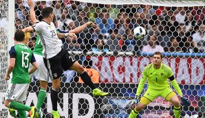 Mario Gomez zeigte gegen Nordirland eine starke Leistung