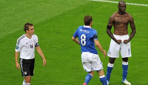 2012 besiegelte Mario Balotelli das EM-Aus der deutschen Nationalmannschaft