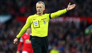 Martin Atkinson wird das Spiel der deutschen Nationalmannschaft gegen die Ukraine pfeifen