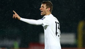 Thomas Müller spielt für die deutsche Nationalmannschaft