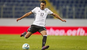 Nadiem Amiri erzielte den einzigen Treffer beim Sieg gegen England