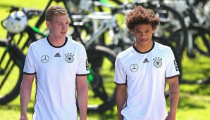 Julian Brandt und Leroy Sane brauchen laut Jogi Löw noch Entwicklungszeit