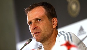 Oliver Bierhoff warnt vor einer zu hohen Erwartungshaltung