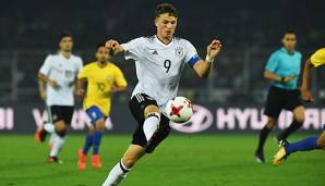 Jan-Fiete Arp überzeugte bei der U17-WM in Indien auf ganzer Linie und schoss fünf Treffer für die DFB-Junioren