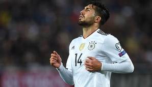 Die Nationalmannschaft muss gegen Spanien auf Emre Can verzichten.