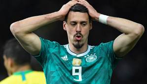 Nach seiner Nicht-Nominierung für die WM 2018 ist Sandro Wagner aus der Nationalmannschaft ausgetreten.