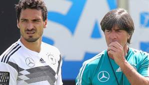 Joachim Löw und Mats Hummels wollen in Russland den WM-Titel verteidigen.