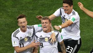 Toni Kroos hat Deutschland mit seinem Tor gegen Schweden gerettet.