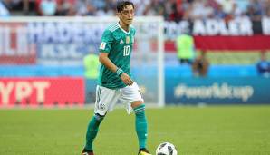 Mesut Özil lief 92 Mal für das DFB-Team auf.