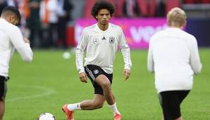 Leory Sane könnte gegen Frankreich in der Startelf stehen.