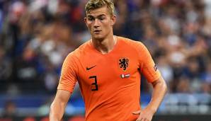 Matthijs de Ligt (Ajax Amsterdam), 19 Jahre, 9 Länderspiele