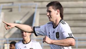 Niklas Süle bei einem U16-Länderspiel gegen Zypern im Februar 2011.