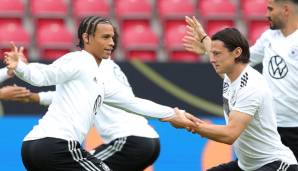 Leroy Sane (l.) steht beim FC Bayern auf dem Wunschzettel.