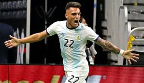 Lautaro Martinez (Inter Mailand, 13 Länderspiele)