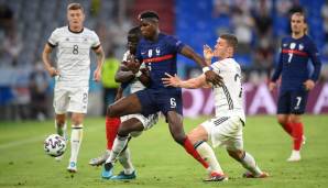 Paul Pogba war von den deutschen Spielern nicht zu stoppen.