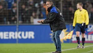 Norbert Meier ist seit 2014 Trainer der Arminia