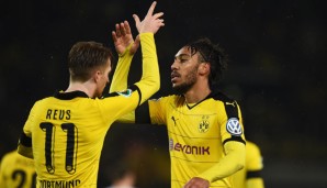 Marco Reus und Pierre-Emerick Aubameyang trafen für Borussia Dortmund