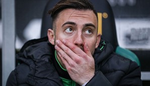 Josip Drmic kann beim Halbfinale gegen Frankfurt nur zuschauen