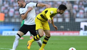 Marc Bartra: 3 - Leistete sich eine Unsicherheit, als er in der 25. Minute den Ball gegen Rebic verdaddelte. Ansonsten solide und souverän, ohne herauszuragen