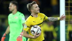 Marco Reus schoss den BVB in letzter Minute ins Achtelfinale