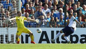 Guido Burgstaller traf doppelt für den FC Schalke 04.