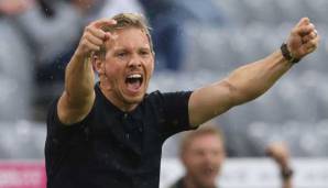 Julian Nagelsmann führt mit den Bayern die Bundesliga an.