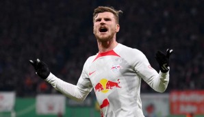 Timo Werner beschert Leipzig die Führung.