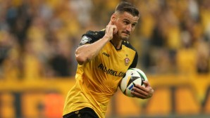 Stefan Kutschke will mit Dynamo Dresden gegen Fortuna Düsseldorf für eine Überraschung sorgen.