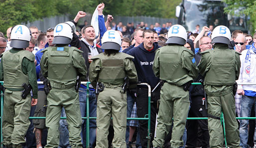 Nach dem Spiel Bayern München II gegen Hansa Rostock kam es zu tumultartigen Szenen